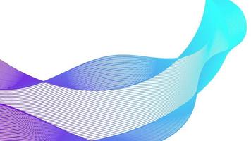 Abstract backdrop with colorful wave gradient lines on white background. Modern technology background, wave design. Vector illustration