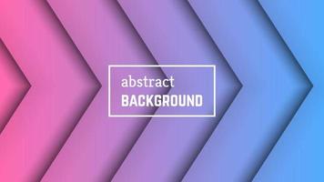 Abstract minimal line geometric background. Pink-blue line layer shape for banner, templates, cards. Vector illustration.