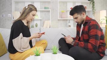 Phone addicted married couple realize this and spend time with each other. video