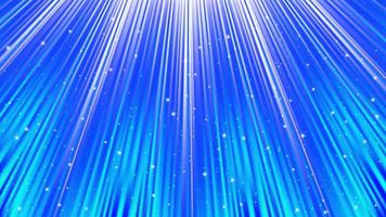 Sunlight rays background with light effects. Blue backdrop with light of radiance. Vector illustration