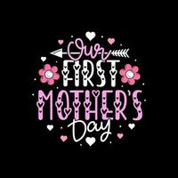 Mother's day t-shirt design, mothers day t-shirt vector, happy mothers day, mother's day element vector, lettering mom t shirt, mommy t shirt, decorative mom tshirt, mom graphic t shirt vector