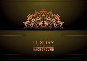 Luxury mandala background ornamental, arabesque style With Golden Arabesque Pattern Style. Decorative Mandala Ornament For Print, Brochure, Banner, Cover, Poster, Invitation Card vector