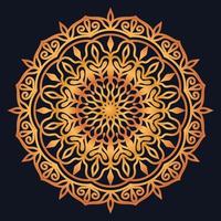 Decorative elements luxury ornament pattern gradient mandala design vector