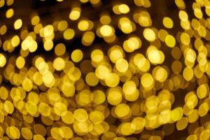 Glittering stars of bokeh photo