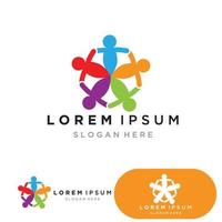Community, network and social icon vector