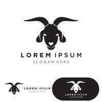 Goat Logo Template vector icon