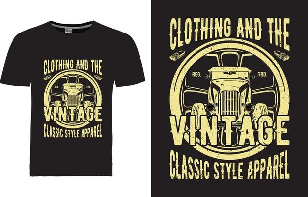Vintage T-shirt Design