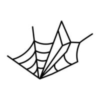 Trendy Spider Border vector