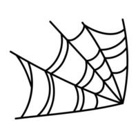 Trendy Spider Cobweb vector