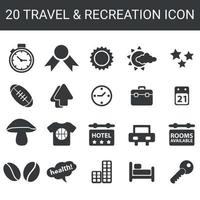 collection of frequently used essential icons. Suitable for design elements of Design . Essential icon set in Free Vector