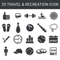 collection of frequently used essential icons. Suitable for design elements of Design . Essential icon set in Free Vector