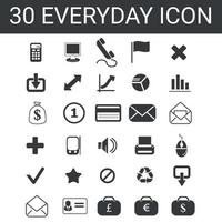 collection of frequently used essential icons. Suitable for design elements of Design . Essential icon set in Free Vector