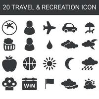 collection of frequently used essential icons. Suitable for design elements of Design . Essential icon set in Free Vector