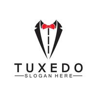 Tuxedo Logo template vector icon illustration design