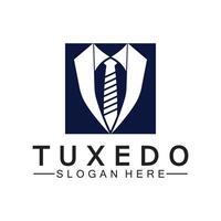 Tuxedo Logo template vector icon illustration design