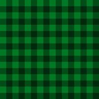 Black and green tartan seamless pattern, checkered pattern background vector
