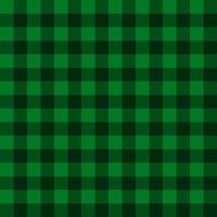 Black and green tartan seamless pattern, checkered pattern background vector