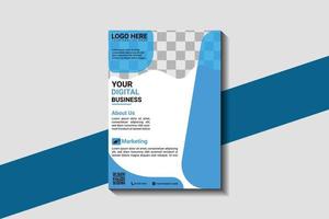 Corporate Flyer Design For Business vector