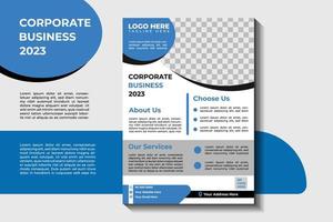 Corporate Flyer Design For Company vector