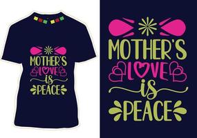 Happy Mothers Day T-shirt Design vector