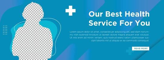 Medical Banner Template Design vector