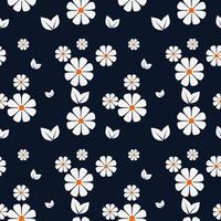 abstract floral seamless pattern vector