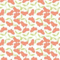 cute small floral seamless pattern vector