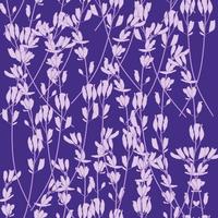 simple lavender seamless pattern vector