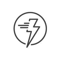 fast charging  icon vector element  design template