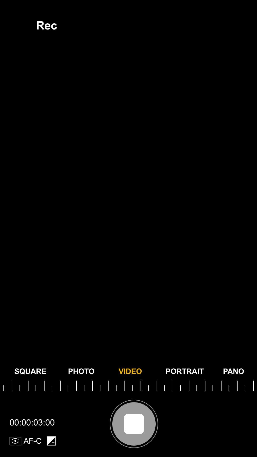 Phone camera viewfinder app mockup, vertical screen 21747973 Stock