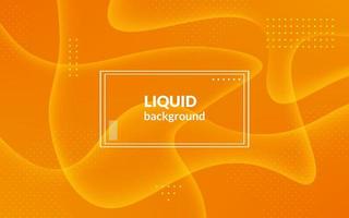 orange abstract flow light background. creative modern dynamic background. eps10 vector