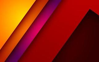 abstract orange purple red gradient papercut overlap layers background. eps10 vector