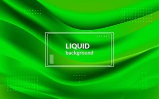 modern dynamic green liquid color abstract mesh wavy texture background. eps10 vector