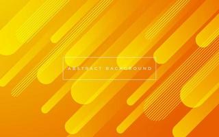 abstract orange modern geometric dynamic rounded shape background. eps10 vector