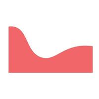 Vector Abstract Wave Shape