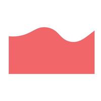 Vector Abstract Wave Shape