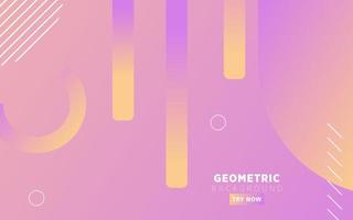 abstract purple gradient geometric background banner design. vector