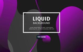 modern abstract liquid color background. dynamic textured geometric elements design.can be used on posters,banner,web and any more vector