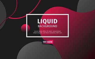 modern abstract liquid color background. dynamic textured geometric elements design.can be used on posters,banner,web and any more vector