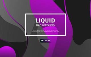 modern abstract liquid color background. dynamic textured geometric elements design.can be used on posters,banner,web and any more vector