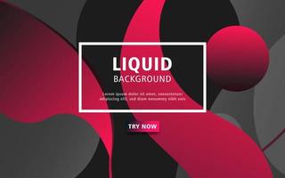 modern abstract liquid color background. dynamic textured geometric elements design.can be used on posters,banner,web and any more vector