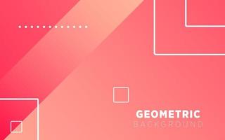 modern red gradient abstract geometric background banner design. vector