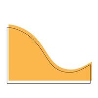 Vector Line Abstract Wave Shape