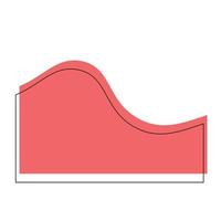 Vector Line Abstract Wave Shape