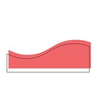 Vector Line Abstract Wave Shape