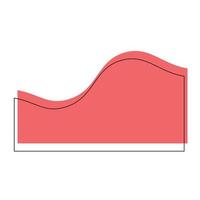 Vector Line Abstract Wave Shape