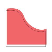 Vector Line Abstract Wave Shape