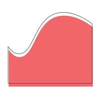 Vector Line Abstract Wave Shape