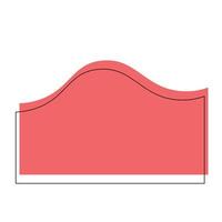 Vector Line Abstract Wave Shape