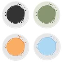 Paint Plate PNG, Vector, PSD, and Clipart With Transparent